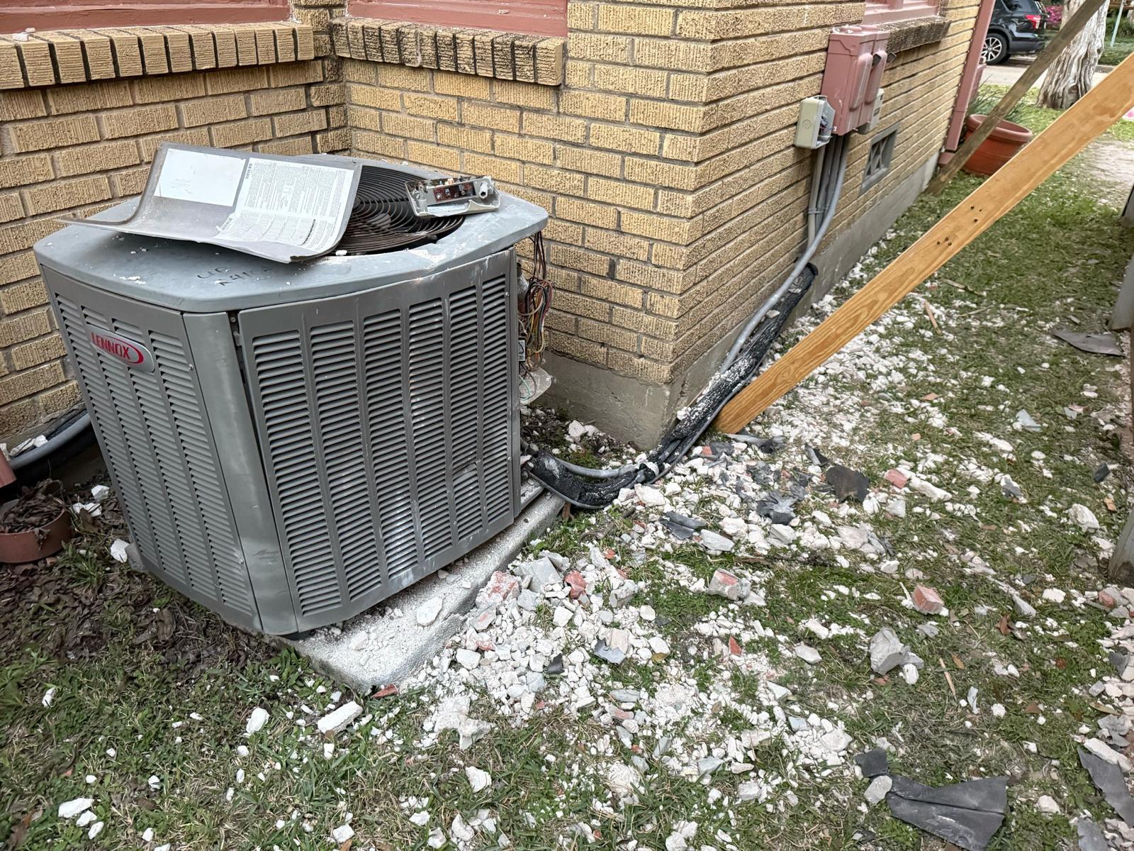 Damaged Hvac Unit - Energy Efficient HVAC | HVAC247PRO Houston