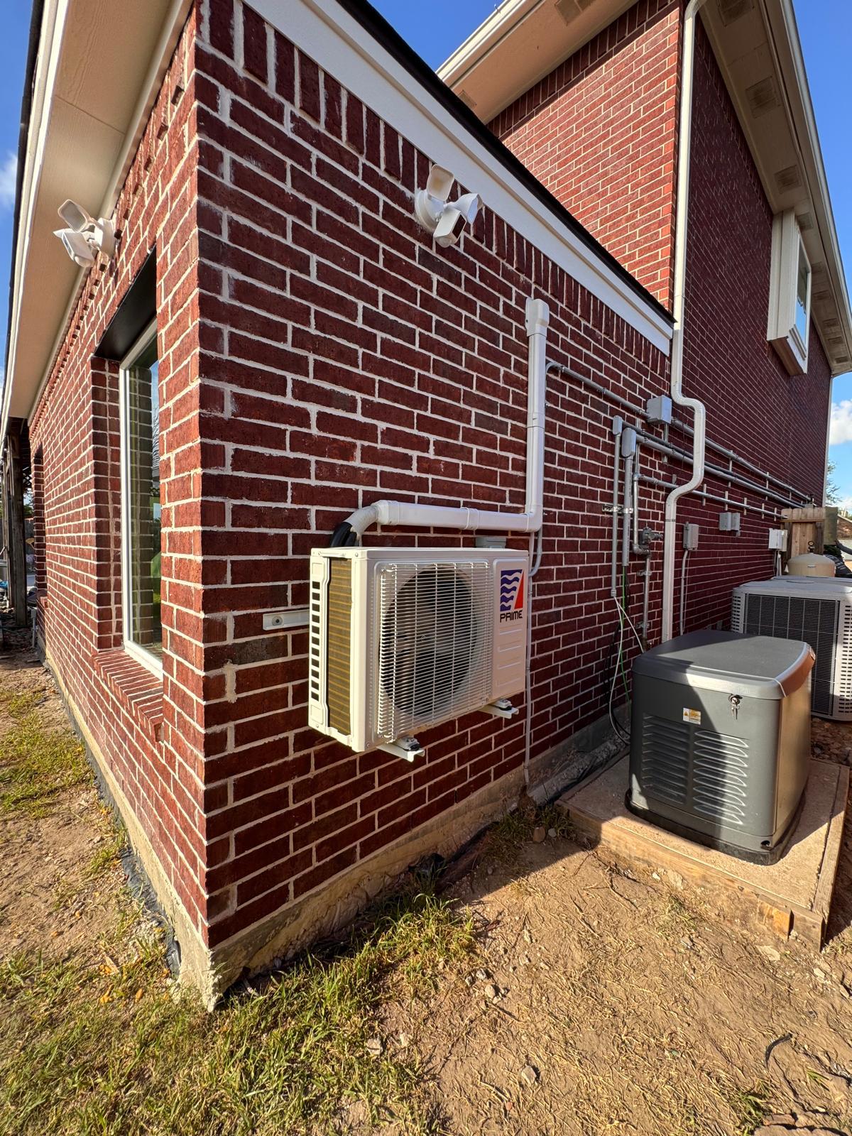 Mini-Split Installation — Houston TX
