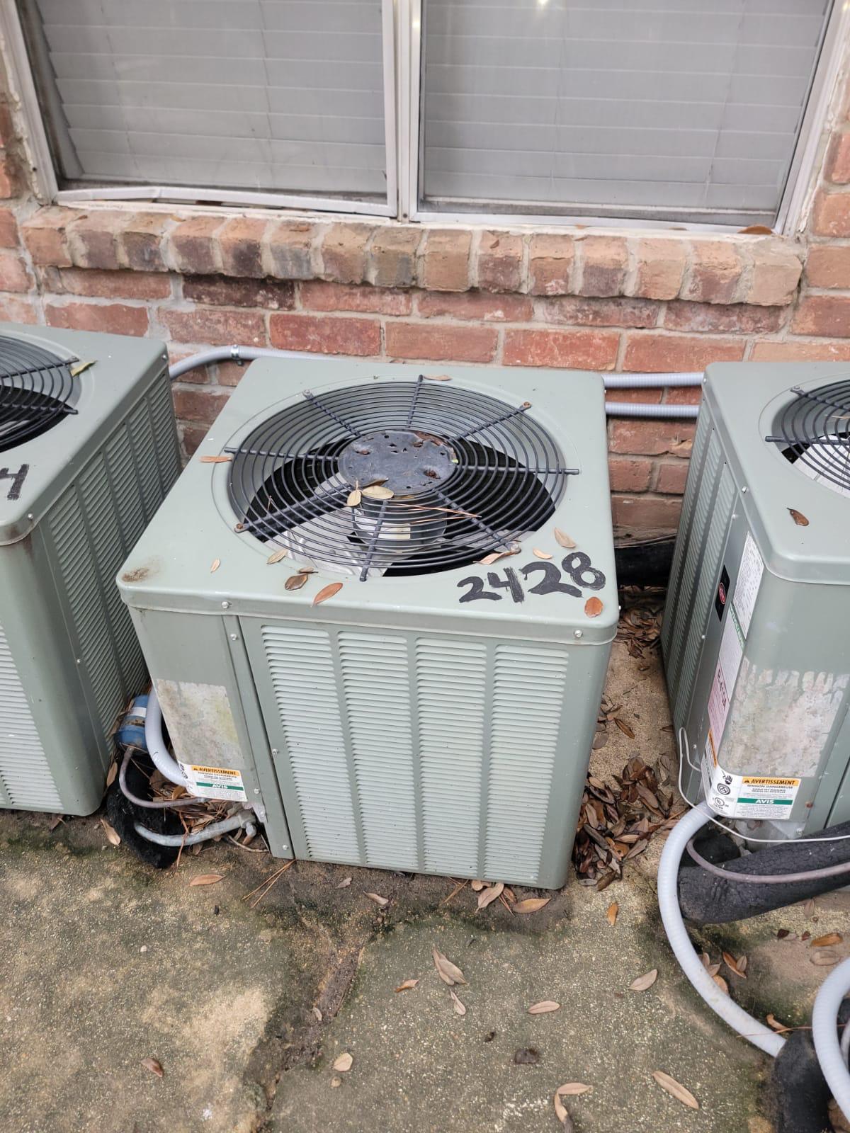 Outside Units Installation — Houston TX
