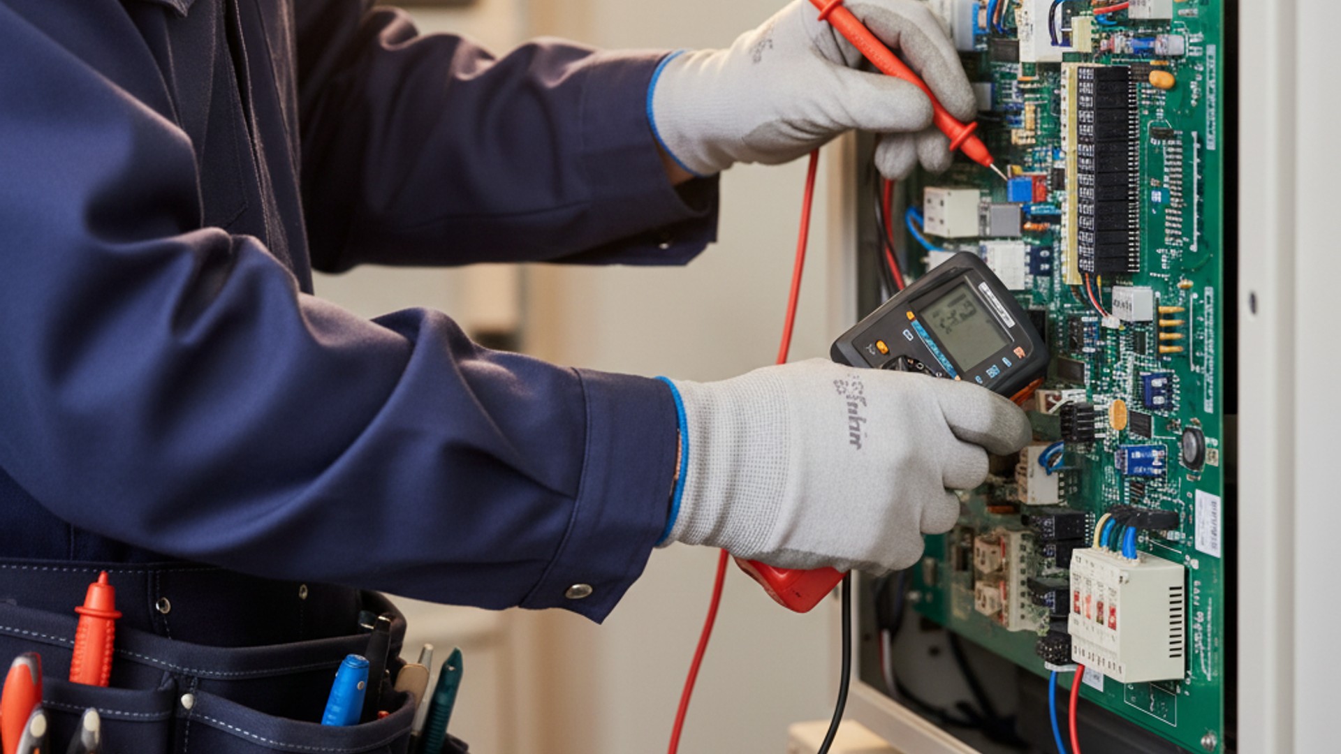 HVAC247PRO certified technician at work